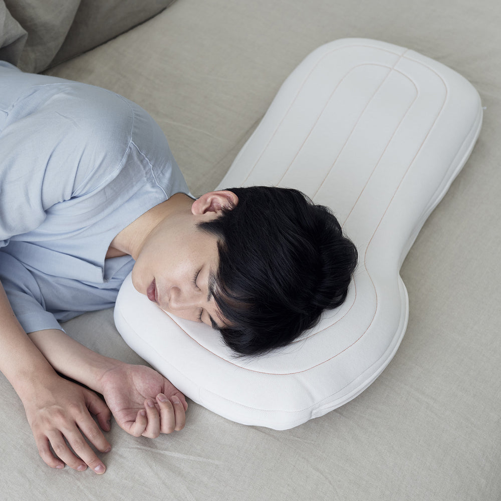 5セルピロー エスカルゴ・ソフトパイプ 男性使用イメージ 横向き