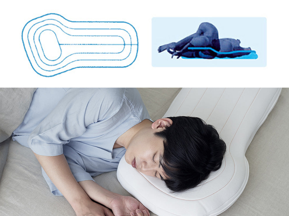 横向き寝を追求した角度