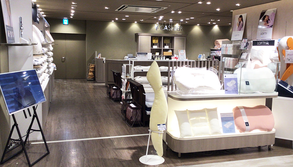 店舗一覧 | LOFTY公式｜ロフテー枕工房 - 枕（まくら）専門店